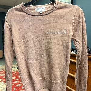 Maison Labiche Women's Mademoiselle Pink Sweater  | Size S